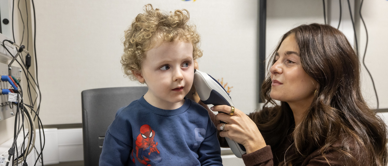 child hearing test