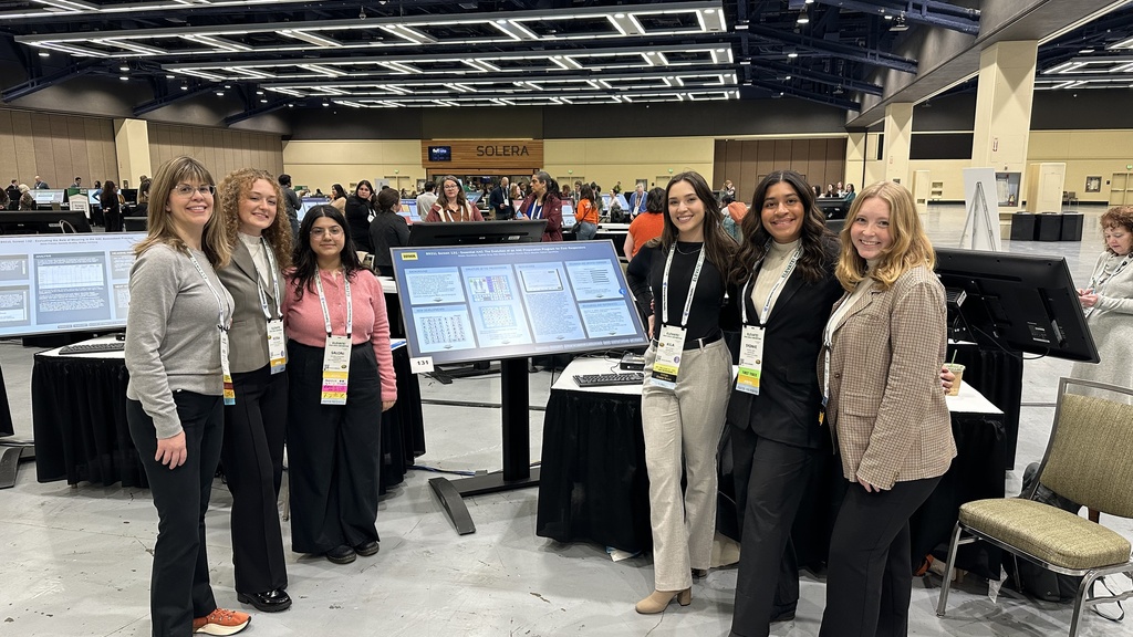 Students and faculty from CSD present during the ASHA conference