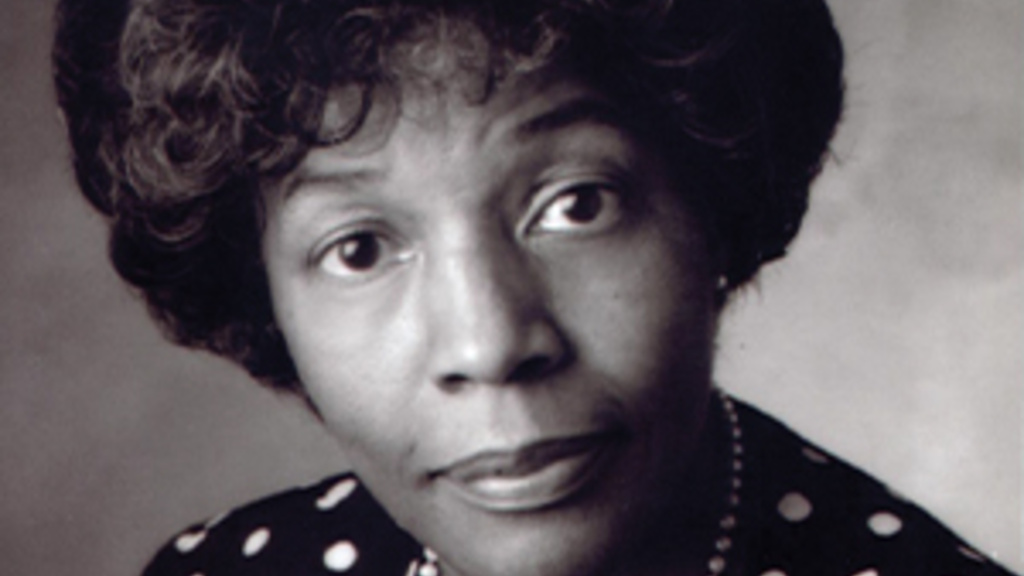 A headshot of Ida Stockman