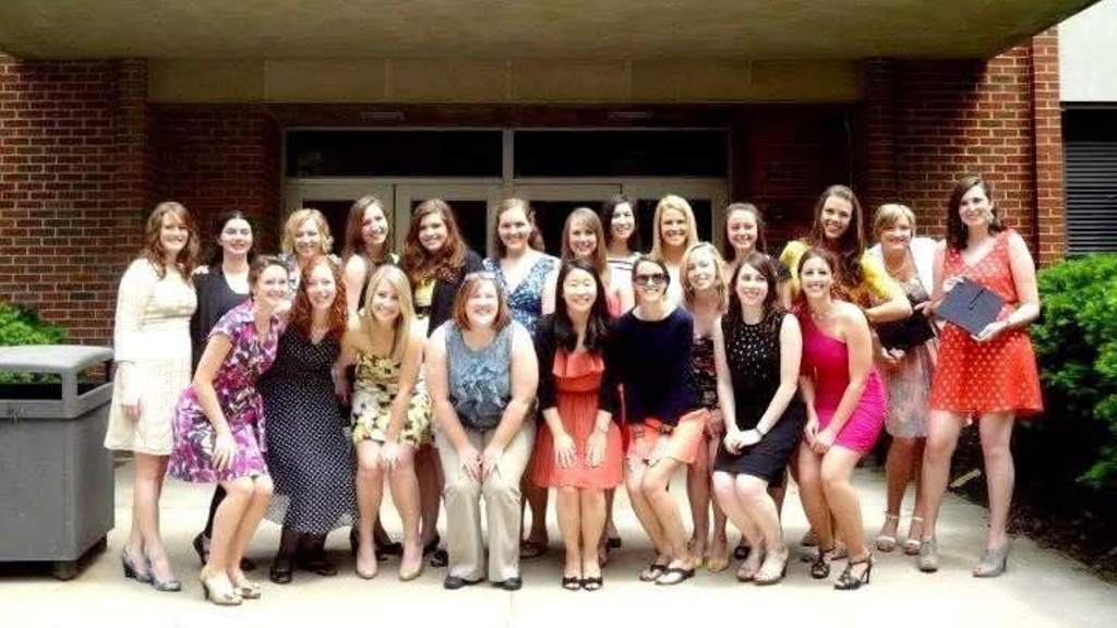 Ji Young Na with class of 2012